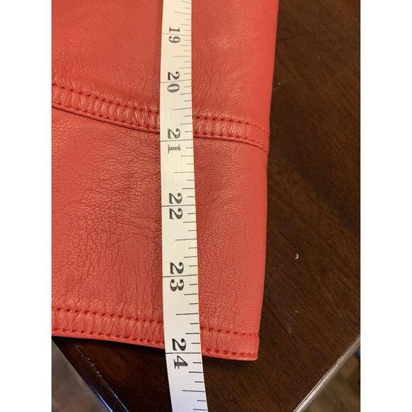 Made By Johnny L.A. Cropped Faux Leather Jacket Size M - Picture 5 of 9